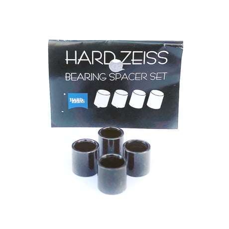 Hardzeiss bearing spacer  4個set BLACK