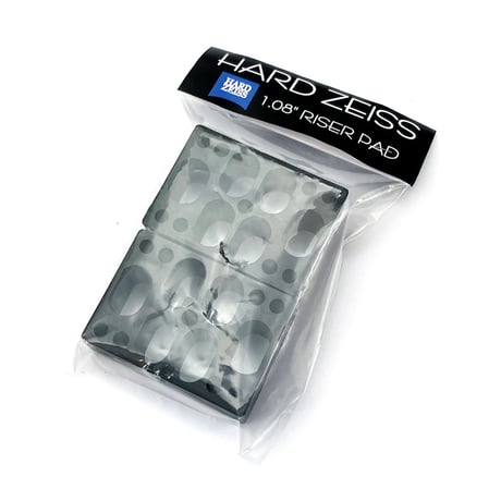 hardzeiss riser pad set 1" ハードツアイス スケートボード ライザーパッド