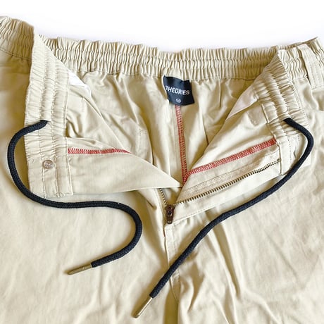 Theories pants 24SUMMER stamp lounge pants ECRU セオリーズ イージー パンツ