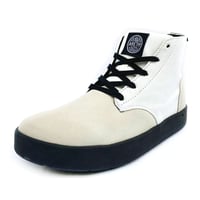 AREth shoes 2023LATE chukka WHITE/BLACK アース スケート シューズ