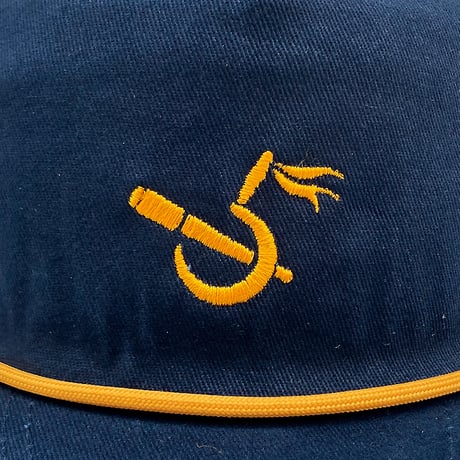 5ivenuts cap 25SUMMER hunt logo EMB mesh hat NAVY ファイブナッツ オリジナル メッシュ キャップ