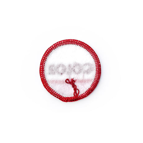 color communications patch circle ink RED