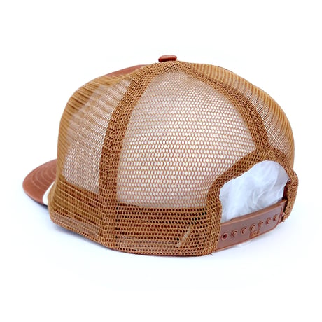 5ivenuts cap 25SUMMER hunt logo EMB mesh hat RUST ファイブナッツ オリジナル メッシュ キャップ