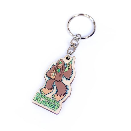 beautiful planet key chain 木 ring design.5 ビューティフルプラネット シューズ キーホルダー