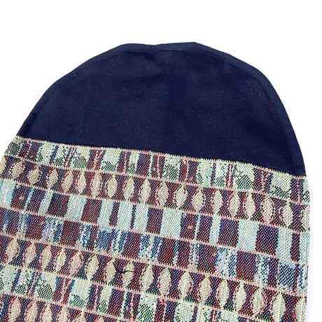 5ivenuts handmade 26SUMMER skateboard cover KHAKI/NAVY ファイブナッツ オリジナル スケートボード カバー スケートソックス