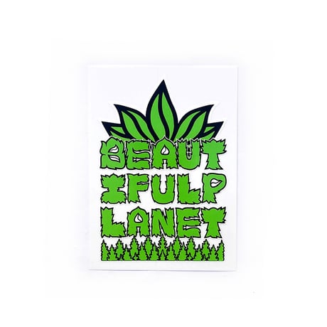 beautiful sticker pack 10PCS ビューティフルプラネット シューズ ステッカー
