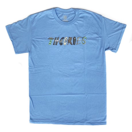 Theories s/s T-shirts 24SUMMER simbols LIGHT.BLUE