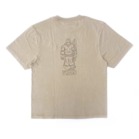beautiful planet s/s T-shirts 26SPRING nishibayashi FADED.BEIGE ビューティフルプラネット シューズ Tシャツ 半袖
