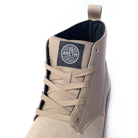 AREth shoes 2024LATE chukka BEIGE/GUM アース スケート シューズ