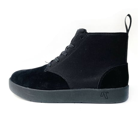 AREth shoes 2024LATE chukka ALL.BLACK アース スケート シューズ