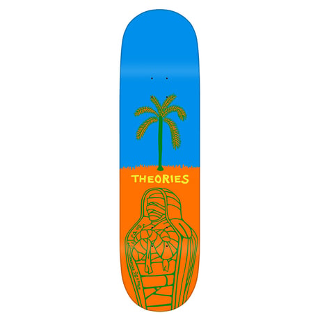 Theories deck 25HOLIDAY team pushin pyramids 8" or 8.25" セオリーズ スケートボード デッキ