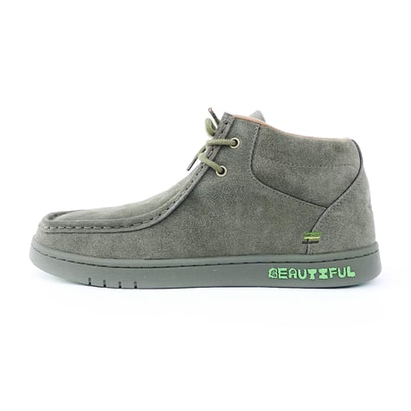 beautiful planet shoes 26SPRING SUMMER catalyst OLIVEsuede/OLIVEsole ビューティフルプラネット シューズ