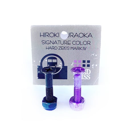 hardzeiss bolt 1" + Hiroki Muraoka color BLACK/PURPLE