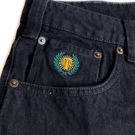 Theories pants 24FALL plaza jeans BLACK セオリーズ デニム パンツ