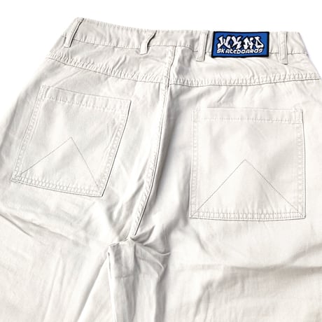 wknd pants 25HOLIDAY tube jeans KHAKI twill
