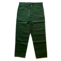 Theories pants 22FALL stamp work FOREST.GREEN セオリーズ ワーク パンツ