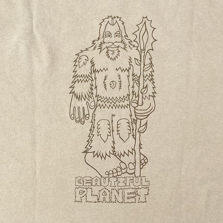 beautiful planet s/s T-shirts 26SPRING nishibayashi FADED.BEIGE ビューティフルプラネット シューズ Tシャツ 半袖