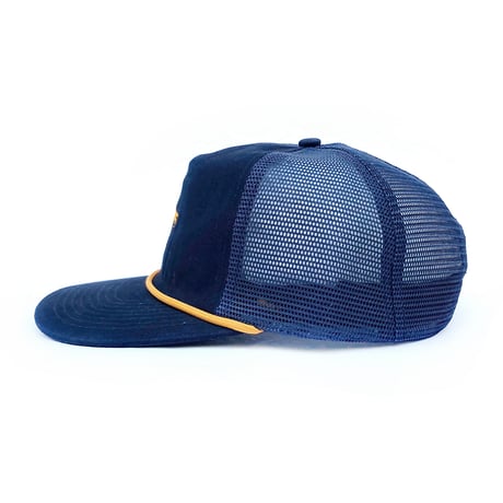 5ivenuts cap 25SUMMER hunt logo EMB mesh hat NAVY ファイブナッツ オリジナル メッシュ キャップ