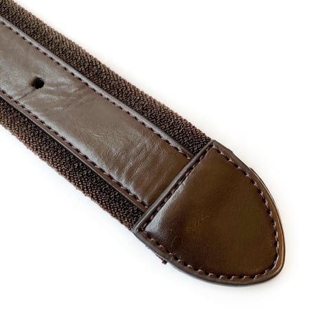 theories belt 23FALL as above BROWN vegan leather セオリーズ ベルト