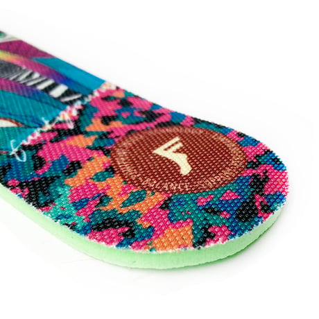 FP insole kingfoam 7mm funkysaurus(GREEN sheet)