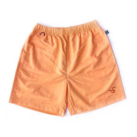 5ivenuts pants 26SUMMER hunt logo nylon shorts CLEAR.ORANGE ファイブナッツ オリジナル ナイロン ショーツ