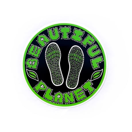 beautiful sticker pack 10PCS ビューティフルプラネット シューズ ステッカー