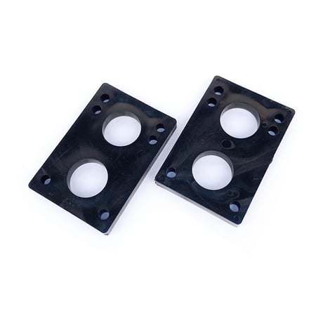 nomal riser pad 5/16" BLACK  スケートボード ライザーパッド