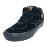 vans shoes skate halfcab  BLACK/MUSTERD バンズ ヴァンズ スケート シューズ ハーフキャブ スニーカー