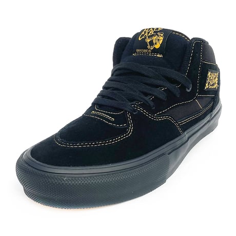 vans shoes skate halfcab  BLACK/MUSTERD バンズ ヴァンズ スケート シューズ ハーフキャブ スニーカー