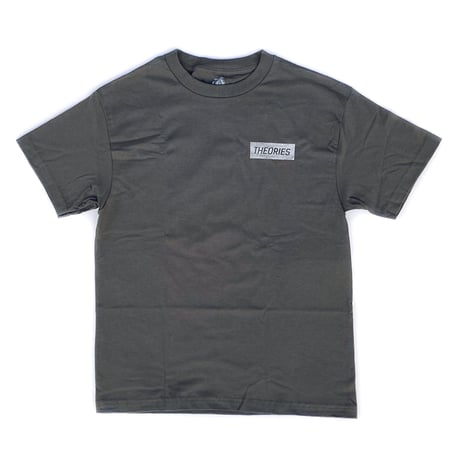Theories s/s T-shirts 24SPRING hand of theories CHARCOAL セオリーズ Tシャツ 半袖