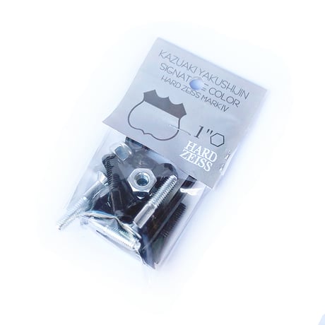 hardzeiss bolt 1" allen(六角) Kazuaki Yakushijin BLACK/SILVER