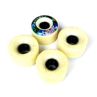 satori soft wheel team goo ball skunk 60mm 78A(黄ばみ有)  サトリ スケートボード ソフト ウィール