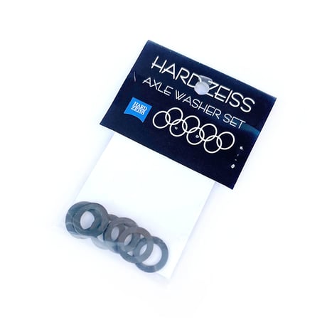 Hardzeiss axel washer 8個set BLACK