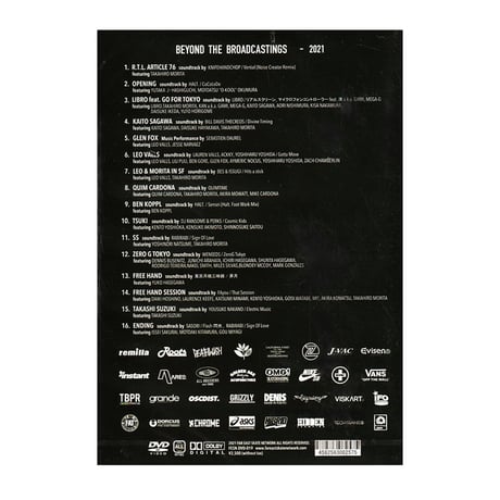 Far East Skate Network DVD BEYOND THE BROADCASTING