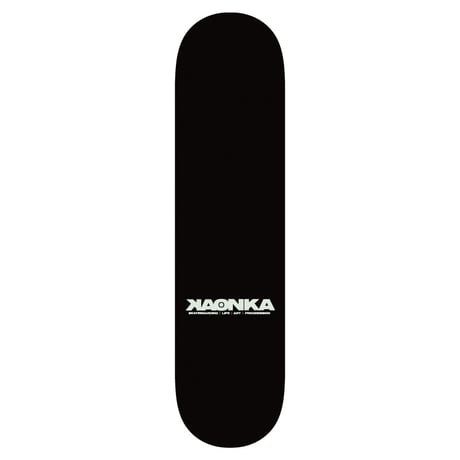 KAONKA deck 25LATE SUMMER team one-off BLACK&LUNA 7.75" or 8"(SWB) or 8" or 8.5" カオンカ スケートボード デッキ