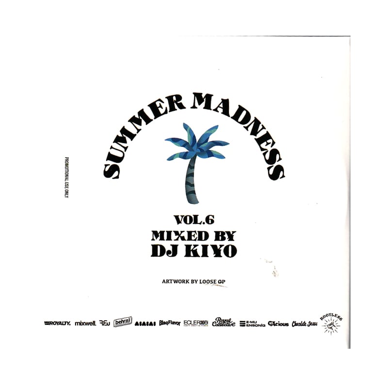 DJ kiyo mixCD summer madness vol.6 | 5nuts skat