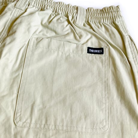 Theories pants 24SUMMER stamp lounge pants ECRU セオリーズ イージー パンツ