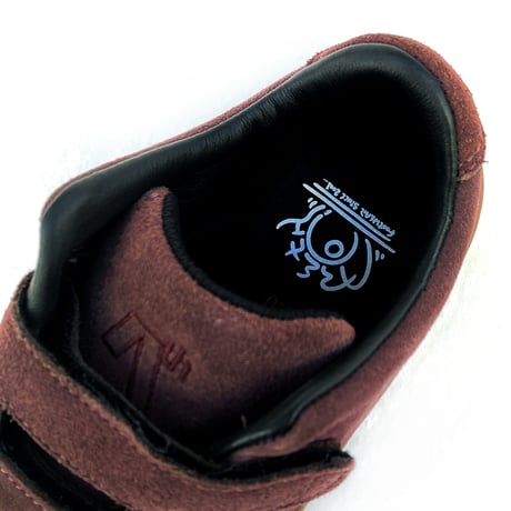 AREth shoes 2025LATE I velcro DARK BURGUNDY アース スケート シューズ