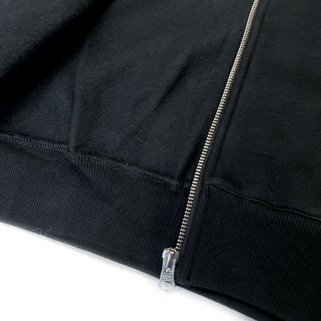 theories zip hood 24FALL scribble sport zip hoodie BLACK