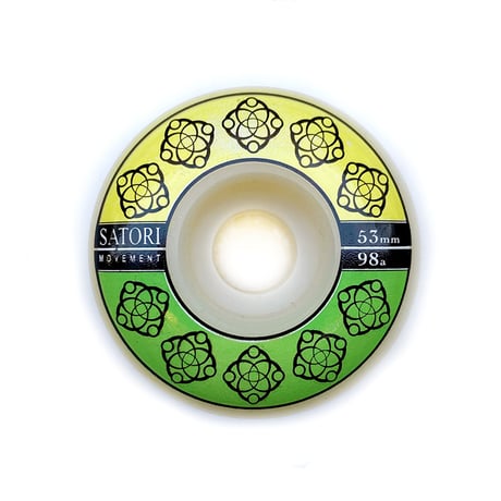 satori wheel team two tone link series 53mm 98A サトリ スケートボード ウィール