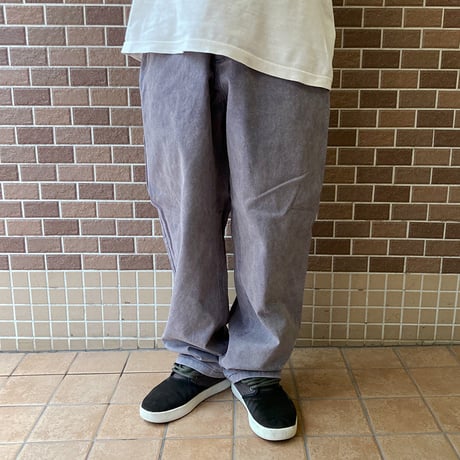 Theories pants 24FALL piano trap carpenter WASHED.LAVENDER