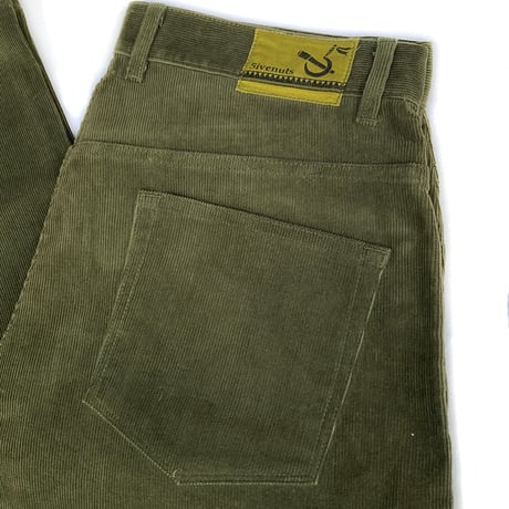 5ivenuts pants uniform corduroy STANDERD fit DARK.OLIVE ファイブナッツ オリジナル コーデュロイ パンツ
