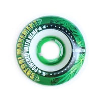 satori soft wheel team powerd with hemp 54mm 78A  サトリ スケートボード ソフト ウィール