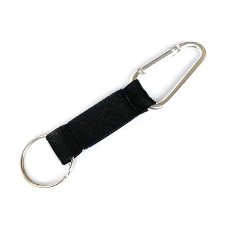 theories key chain stamp carabina BLACK セオリーズ キーチェーン カラビナ
