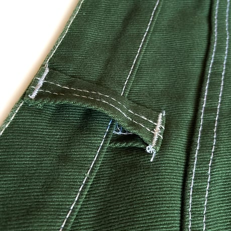Theories pants 23SPRING plaza jeans HUNTER.GREEN CONTRAST STITCH セオリーズ デニム パンツ