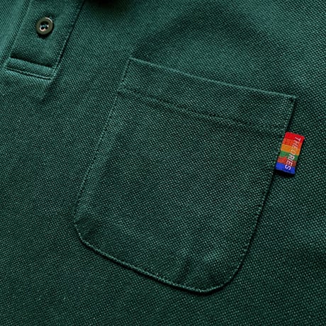 theories s/s polo shirts 22SUMMER brandi pride polo shirts FOREST  セオリーズ ポロシャツ 半袖