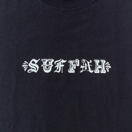 suffah s/s T-shirts logo BLACK/WHITE