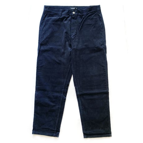 Theories pants 22FALL stamp cord work NAVY セオリーズ ワーク パンツ コーデュロイ