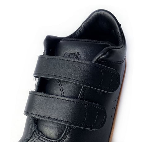 AREth shoes 2024LATE I velcro BLACK leather/GUM アース スケート シューズ