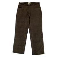 5ivenuts pants uniform corduroy STANDERD fit DARK.BROWN ファイブナッツ オリジナル コーデュロイ パンツ